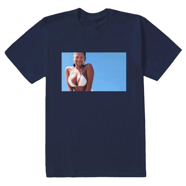 Custom Men's T-shirt - Navy - XXL on Productcaster.