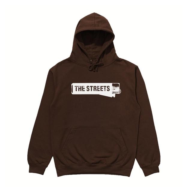 Custom Men's Hoodie - Brown - M on Productcaster.