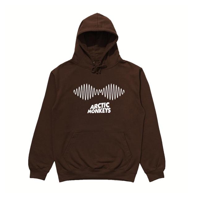 Custom Men's Hoodie - Brown - XL on Productcaster.