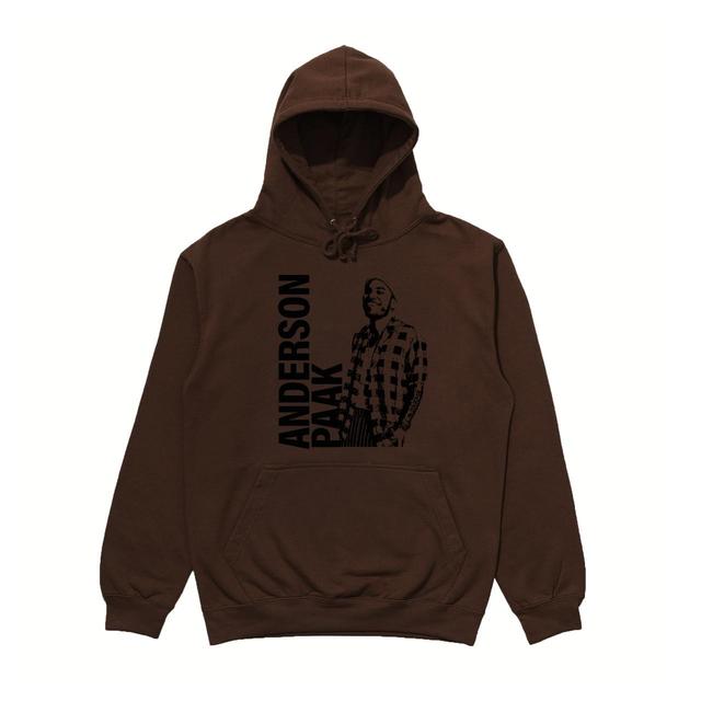 Custom Men's Hoodie - Brown - M on Productcaster.