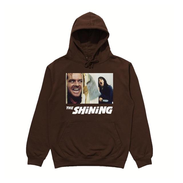 Custom Men's Hoodie - Brown - L on Productcaster.