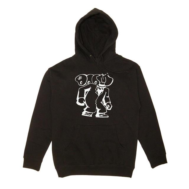 Custom Men's Hoodie - Black - M on Productcaster.