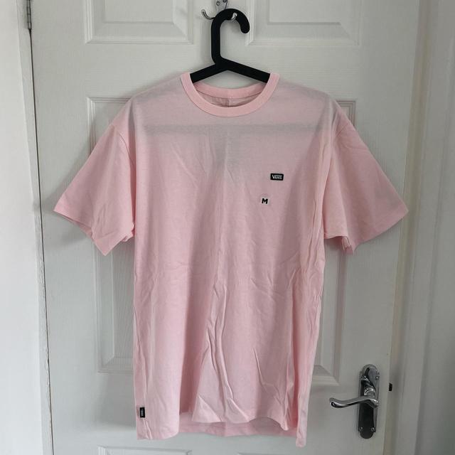 Vans Men's T-shirt - Pink - M on Productcaster.