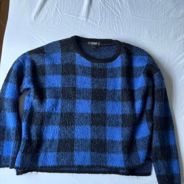 Primark Women's Jumper - Blue/Multi - 8 on Productcaster.