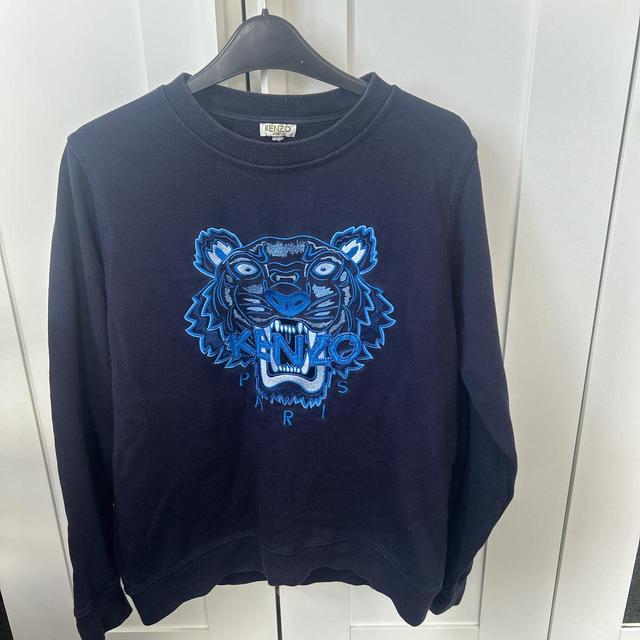 Kenzo Men's Jumper - Blue/Navy - S on Productcaster.