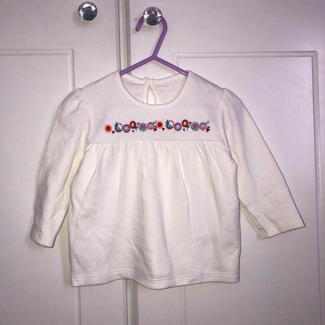 George Kids' Blouse - White/Multi on Productcaster.