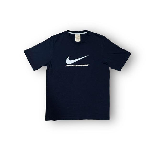 Nike Men's T-shirt - Navy/Blue - L on Productcaster.