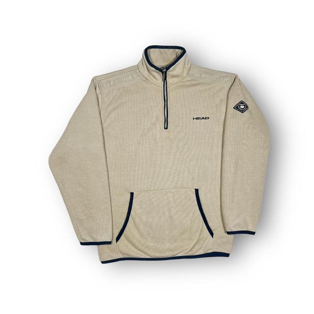 Head Men's Sweatshirt - Tan/Navy - S on Productcaster.