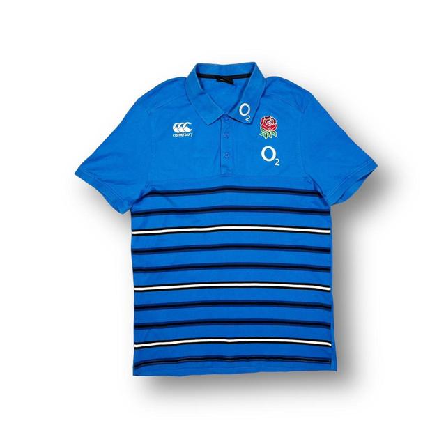 Canterbury Men's Polo shirt - Blue/Black - L on Productcaster.