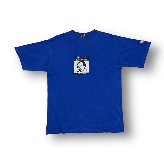 Jerzees Men's T-shirt - Blue/Navy - M on Productcaster.