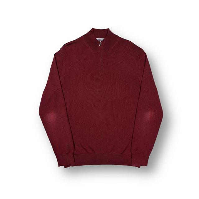 Charles Tyrwhitt Men's Jumper - Burgundy - L on Productcaster.