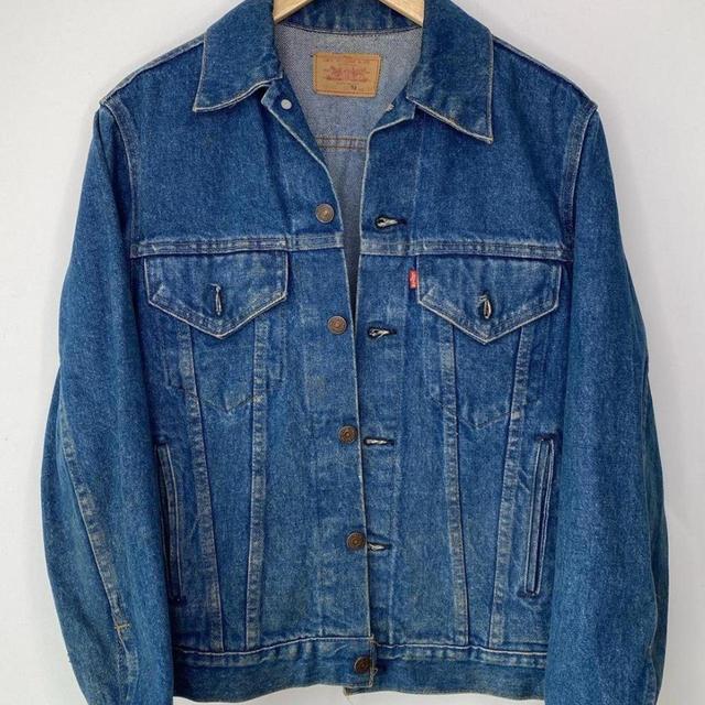 Levi's Men's Bomber Jacket - Blue - M on Productcaster.