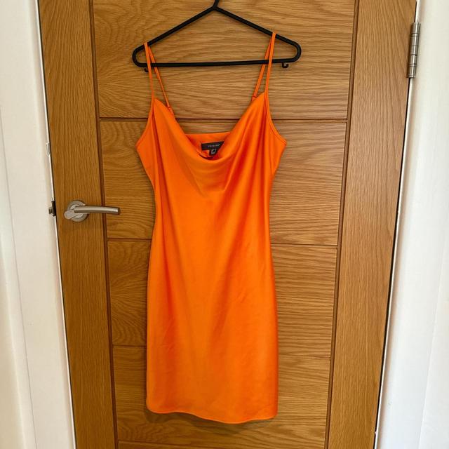 Primark Women's Slip Dress - Orange - 10 on Productcaster.