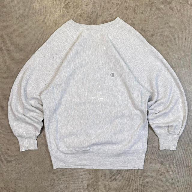 Champion Men's Sweatshirt - Grey - L on Productcaster.