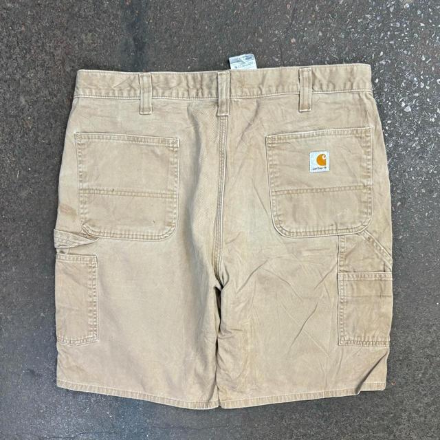 Carhartt Men's Shorts - Tan - 36" on Productcaster.