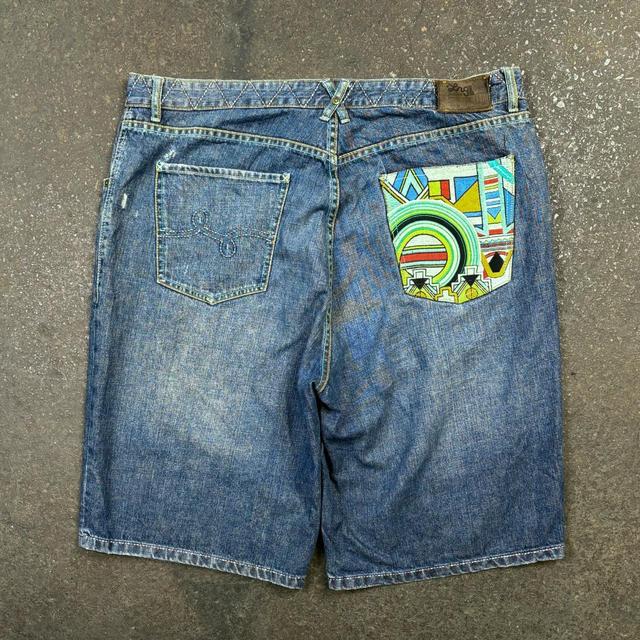 Vintage Men's Shorts - Blue - 40" on Productcaster.