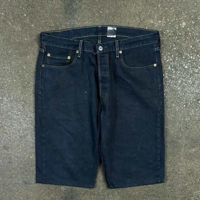 Levi's Men's Shorts - Navy/Blue - 34" on Productcaster.