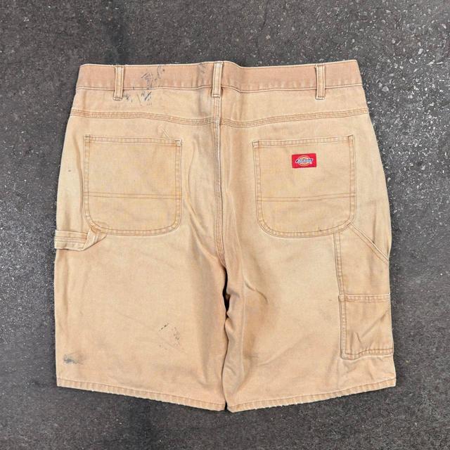 Dickies Men's Shorts - Cream/Tan - 38" on Productcaster.