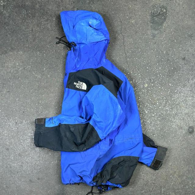 The North Face Men's Raincoat - Black/Blue - L on Productcaster.