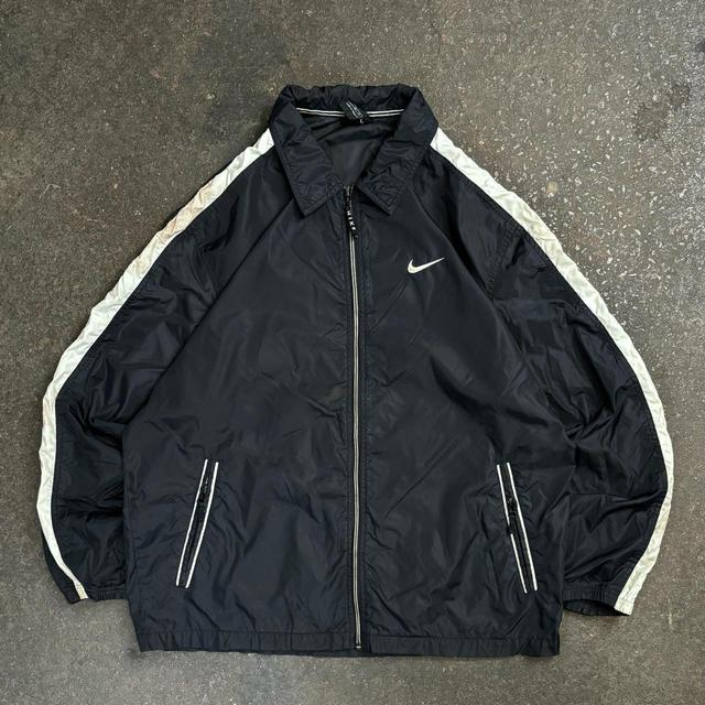 Nike Men's Lightweight Jacket - Black/Grey - L on Productcaster.