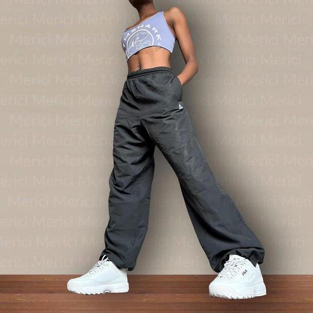 Adidas Women's High waisted Trousers - Black - XL on Productcaster.