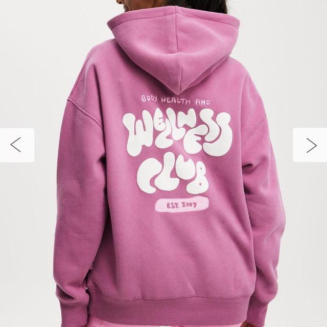 Cotton On Women's Hoodie - Pink/Purple - M on Productcaster.