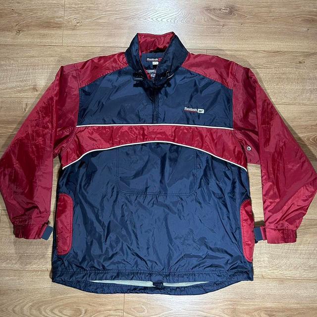 Reebok Men's Lightweight Jacket - Navy - L on Productcaster.