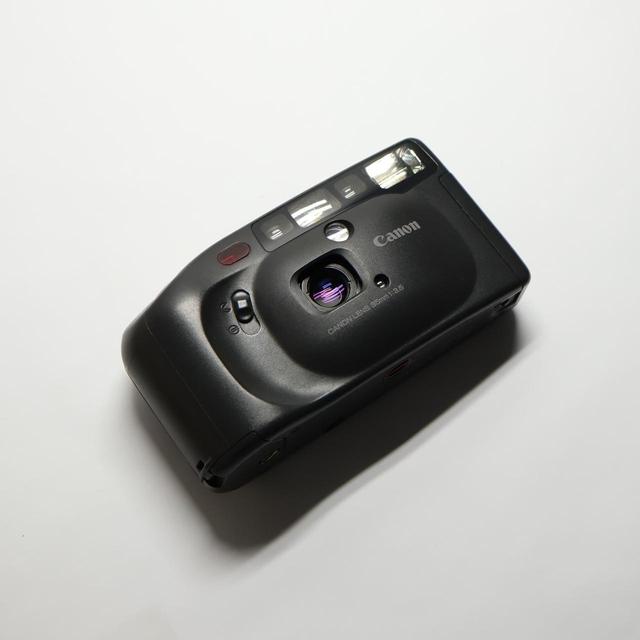 Canon Film cameras - Black/Red on Productcaster.