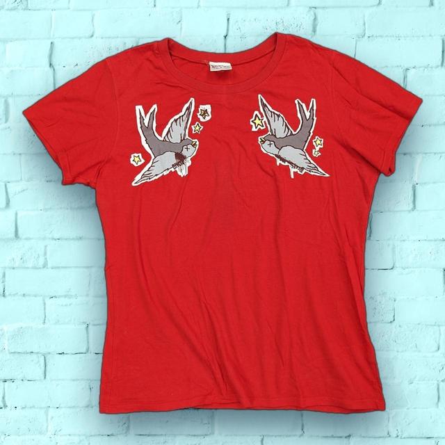 Dropdead Men's T-shirt - Red - L on Productcaster.