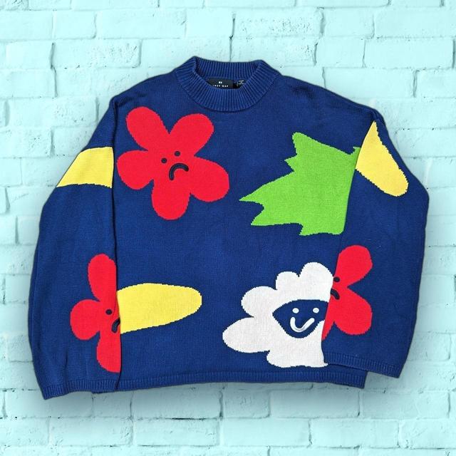 Lazy Oaf Women's Jumper - Navy - S on Productcaster.