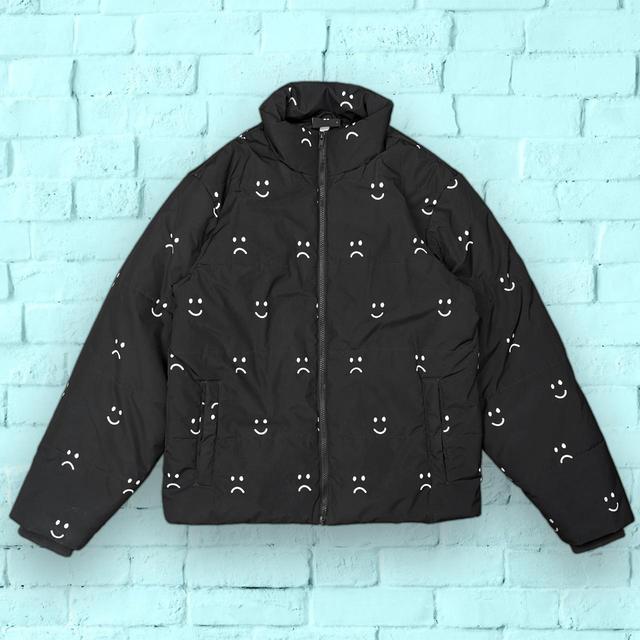 Lazy Oaf Women's Bomber Jacket - Black/White - S on Productcaster.