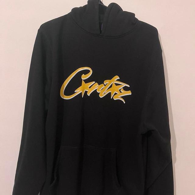 Corteiz Men's Hoodie - Black - M on Productcaster.