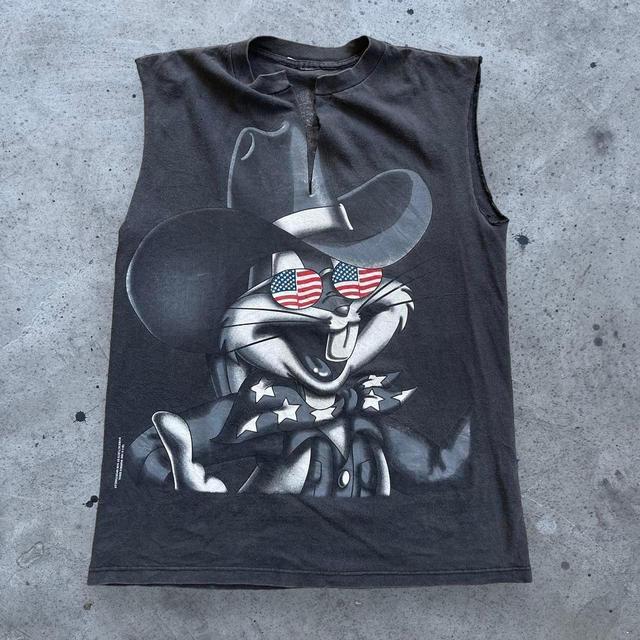 Looney Tunes Men's T-shirt - Black - L on Productcaster.