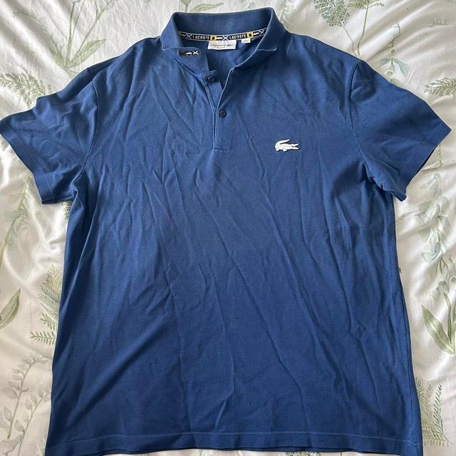 Lacoste Men's Polo shirt - Blue/Navy - XL on Productcaster.