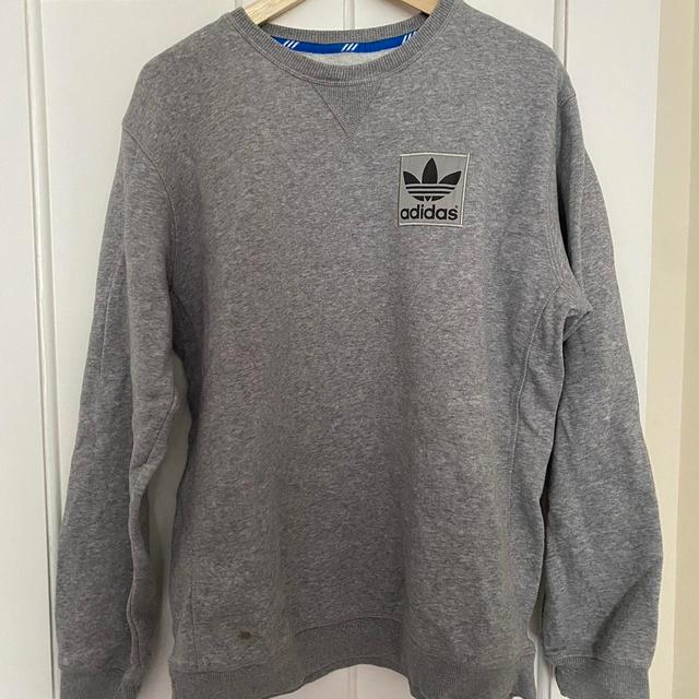 Adidas Women's Sweatshirt - Grey - M on Productcaster.