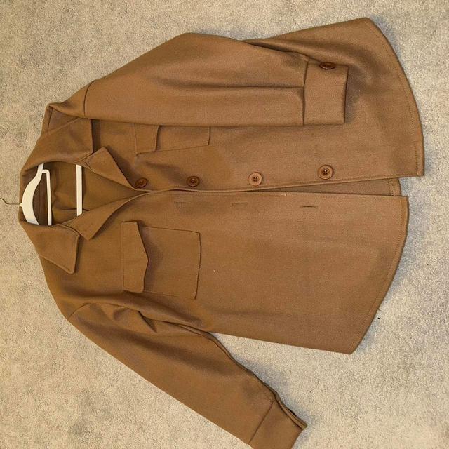 Women's Coat - Tan/Brown - One size on Productcaster.