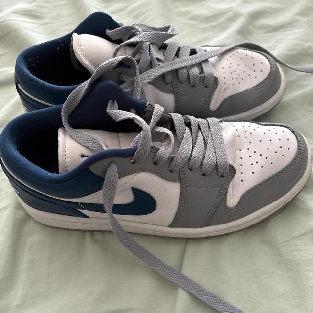 Jordan Women's Trainers - Grey/Blue - UK 4.5 on Productcaster.