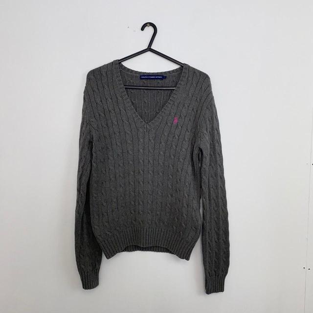 Ralph Lauren Women's Jumper - Grey - M on Productcaster.