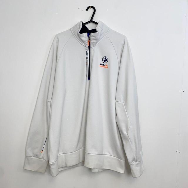 Ralph Lauren Men's Sweatshirt - White - XXL on Productcaster.