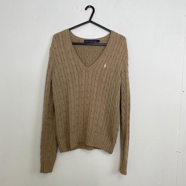 Ralph Lauren Women's Jumper - Cream - L on Productcaster.