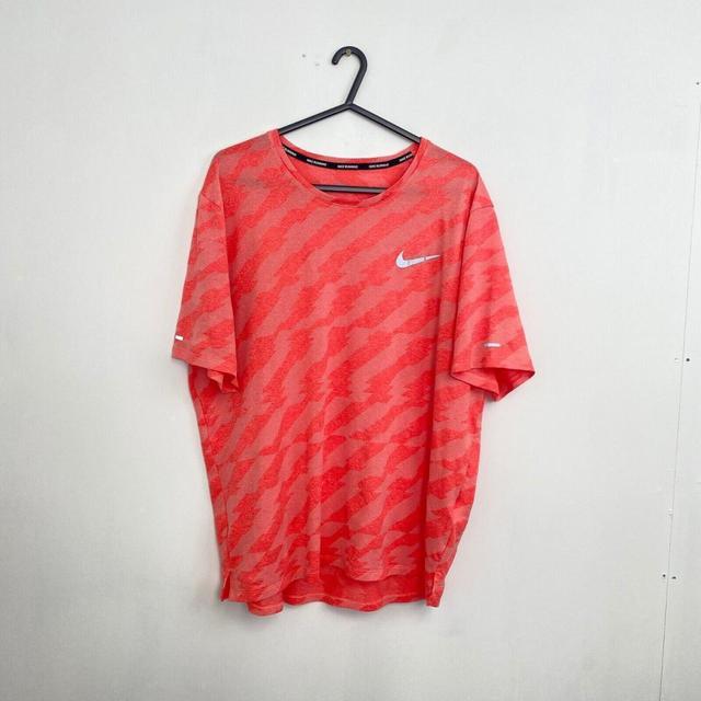 Nike Men's T-shirt - Red/Pink - XL on Productcaster.