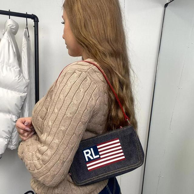 Ralph Lauren Women's Shoulder bags - Navy/Blue on Productcaster.