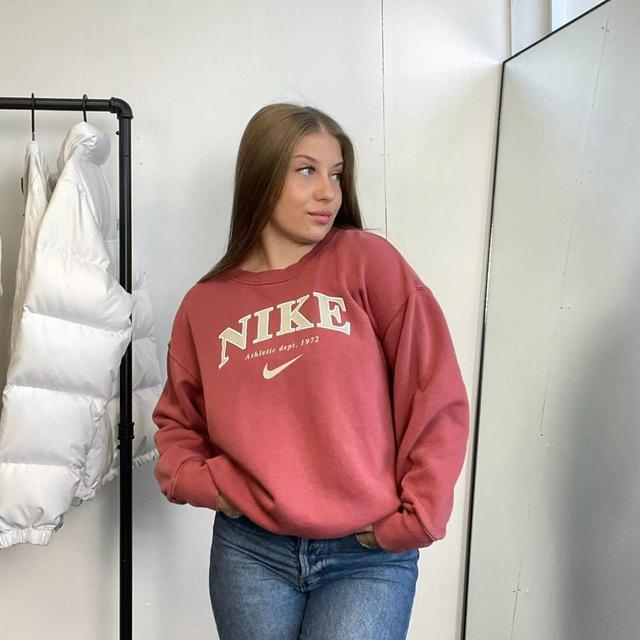 Nike Women's Sweatshirt - Pink - XS on Productcaster.