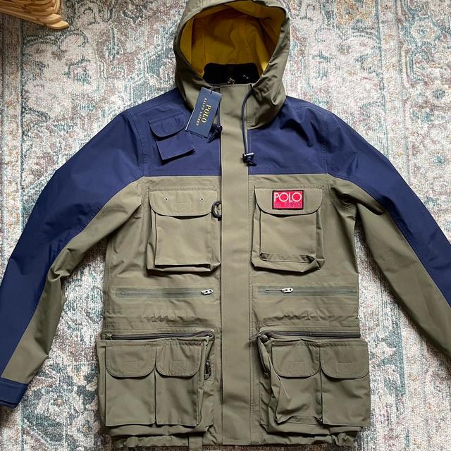 Polo Ralph Lauren Men's Jacket - Khaki/Multi - S on Productcaster.