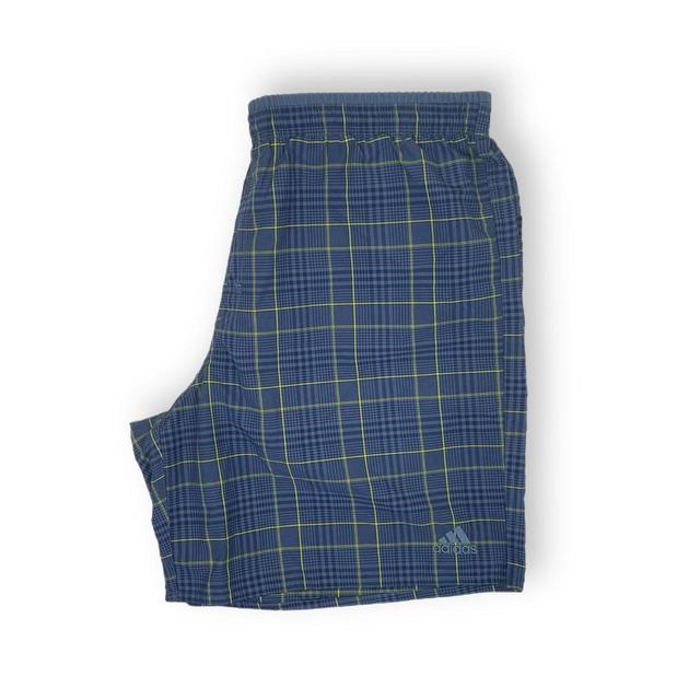 Adidas Men's Shorts - Navy/Green - L on Productcaster.