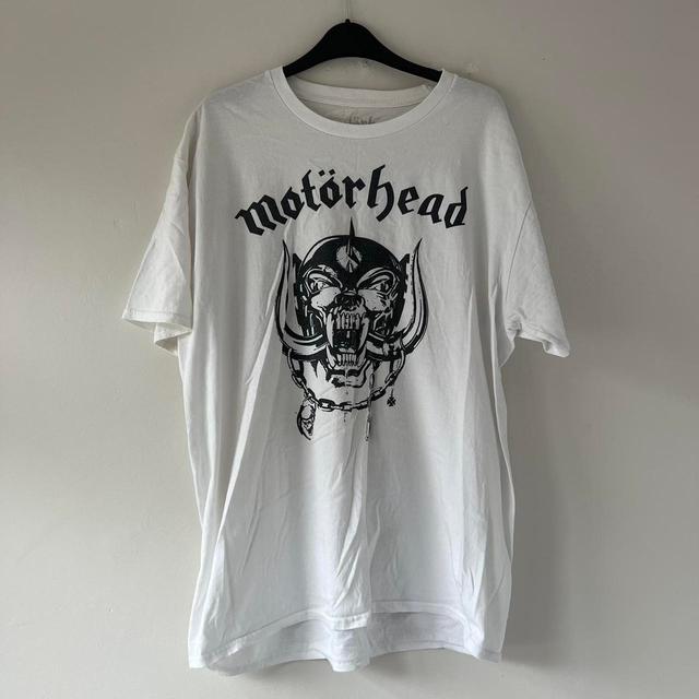 Men's T-shirt - White/Black - XL on Productcaster.