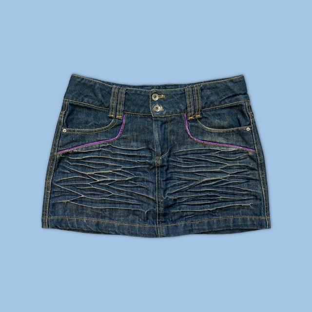 Vintage Women's Skirt - Navy - XS on Productcaster.