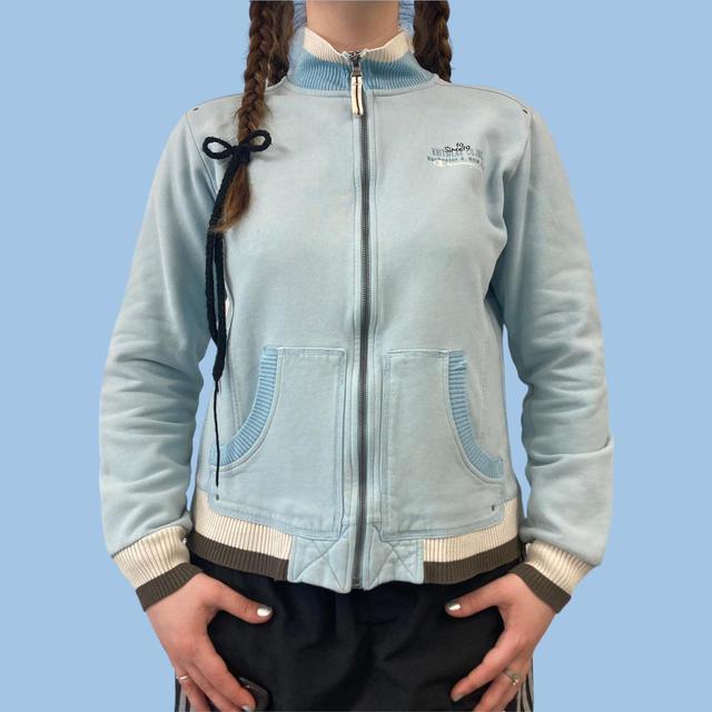 Champion Women's Sweatshirt - Blue - S on Productcaster.