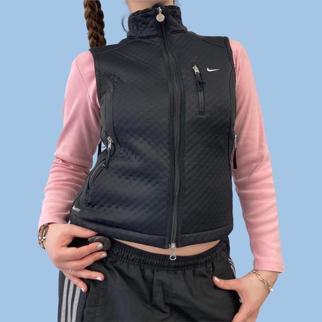 Vintage Women's Gilet - Black - S on Productcaster.