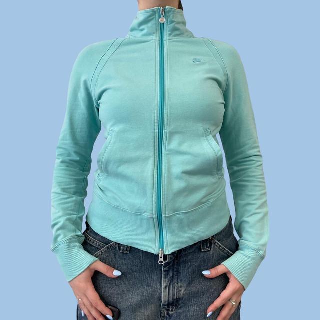 Nike Women's Sweatshirt - Blue - S on Productcaster.